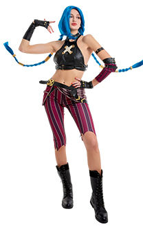 Arcane Jinx Cosplay Costume Set