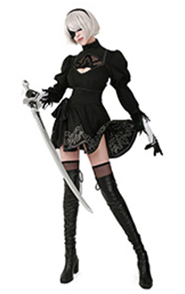 Nr: Automata YoRHa No.2 Type B 2B Cosplay Costume