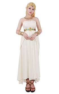 The Legend of Zelda: Breath of the Wild Princess Zelda Dress Cosplay Costume